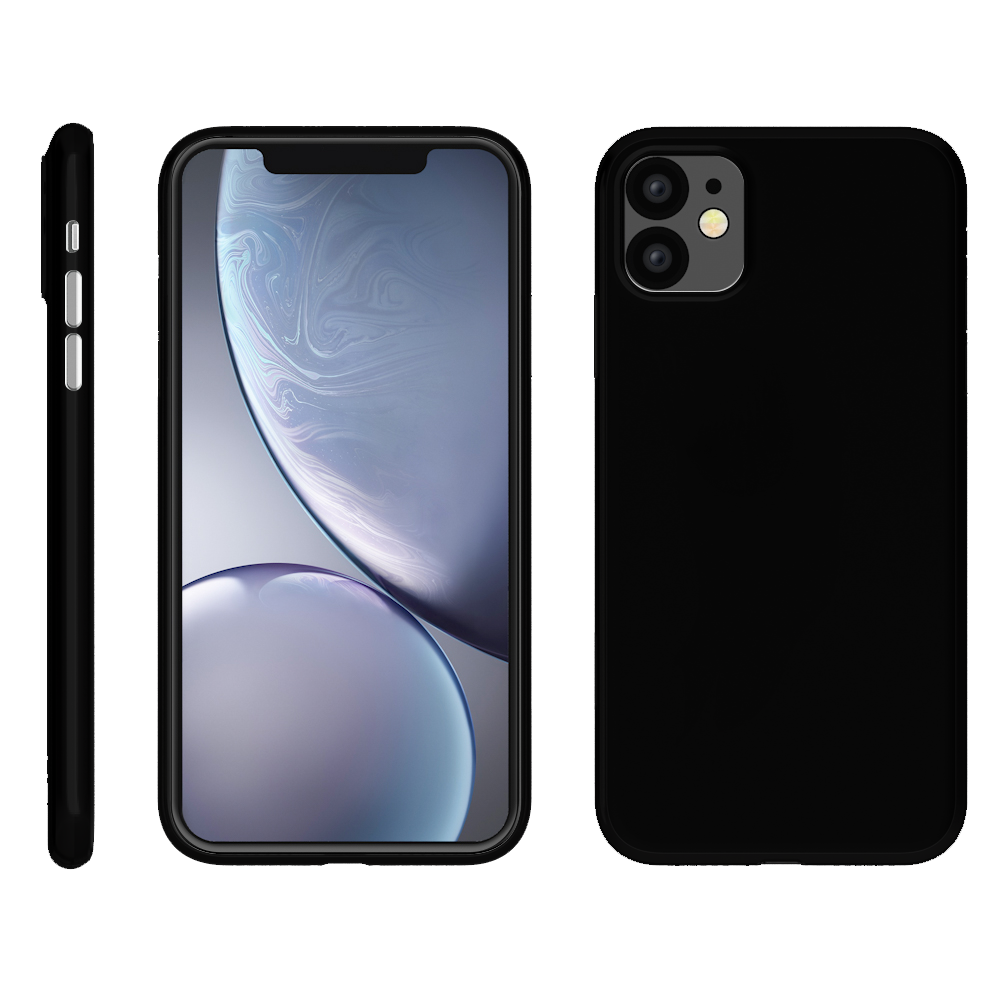 Thin black iPhone 11 case