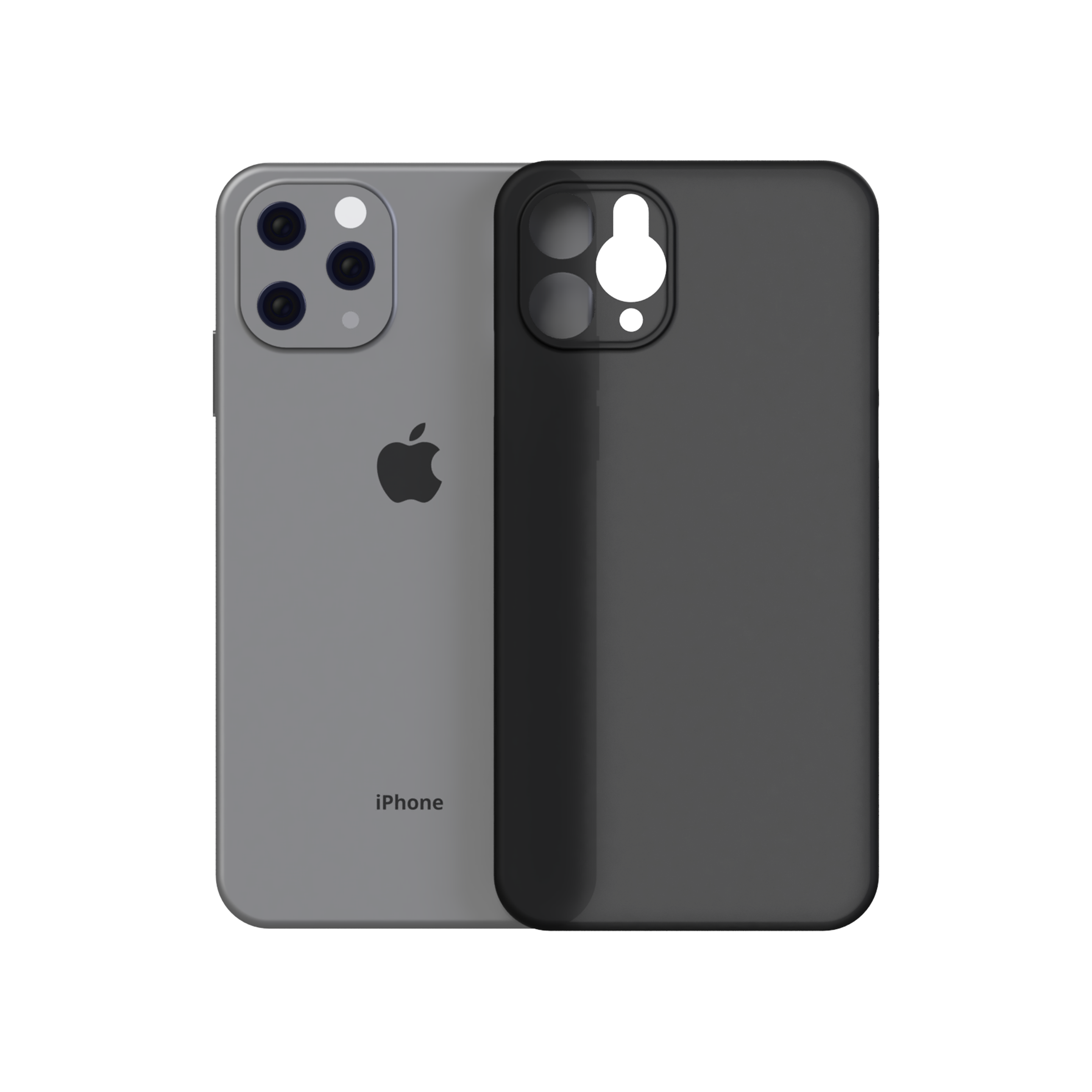 Funda Apple iPhone 11 Silicona Negro - Tienda Clic