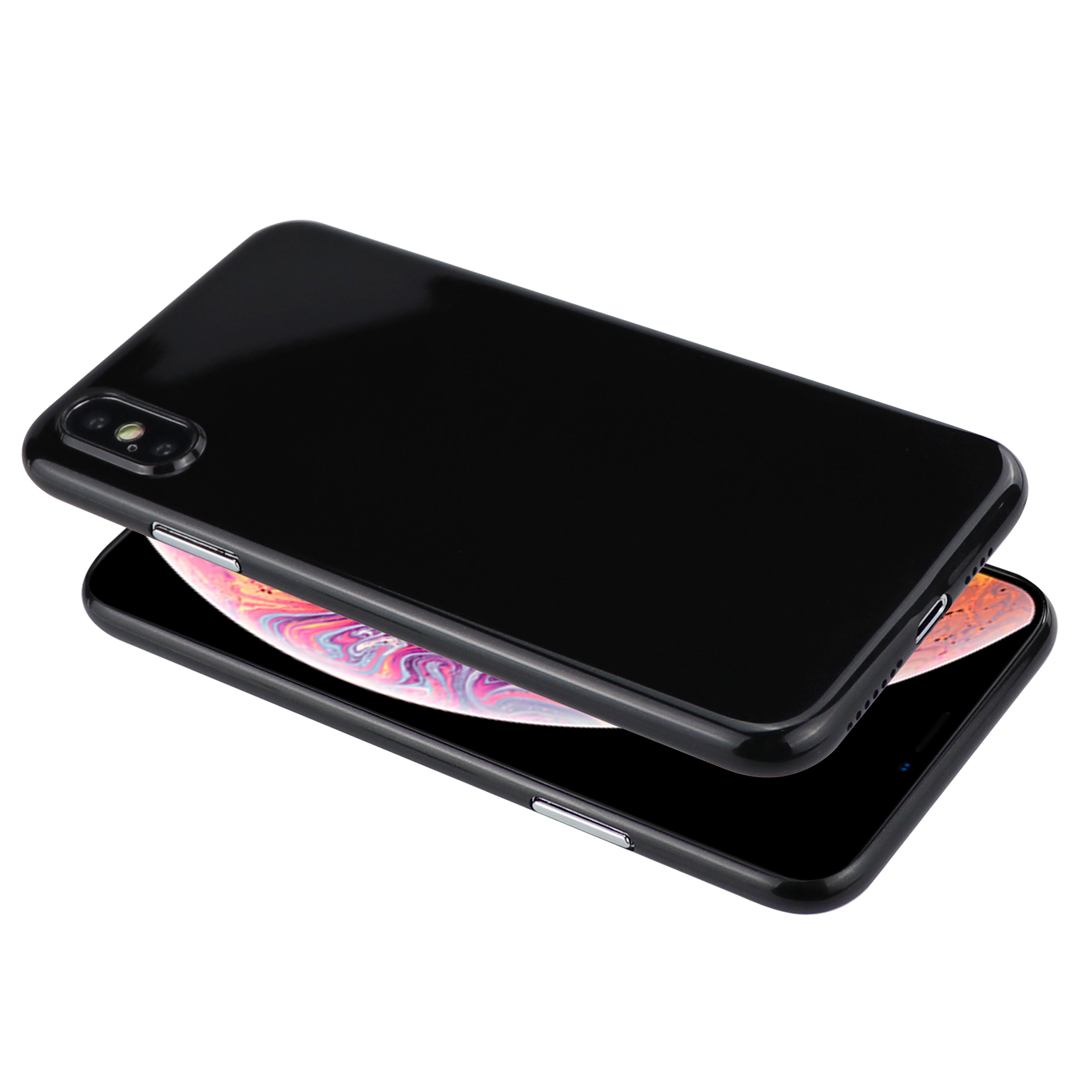 Super Thin iPhone Xs Case iPhone Xs / Black by Peel